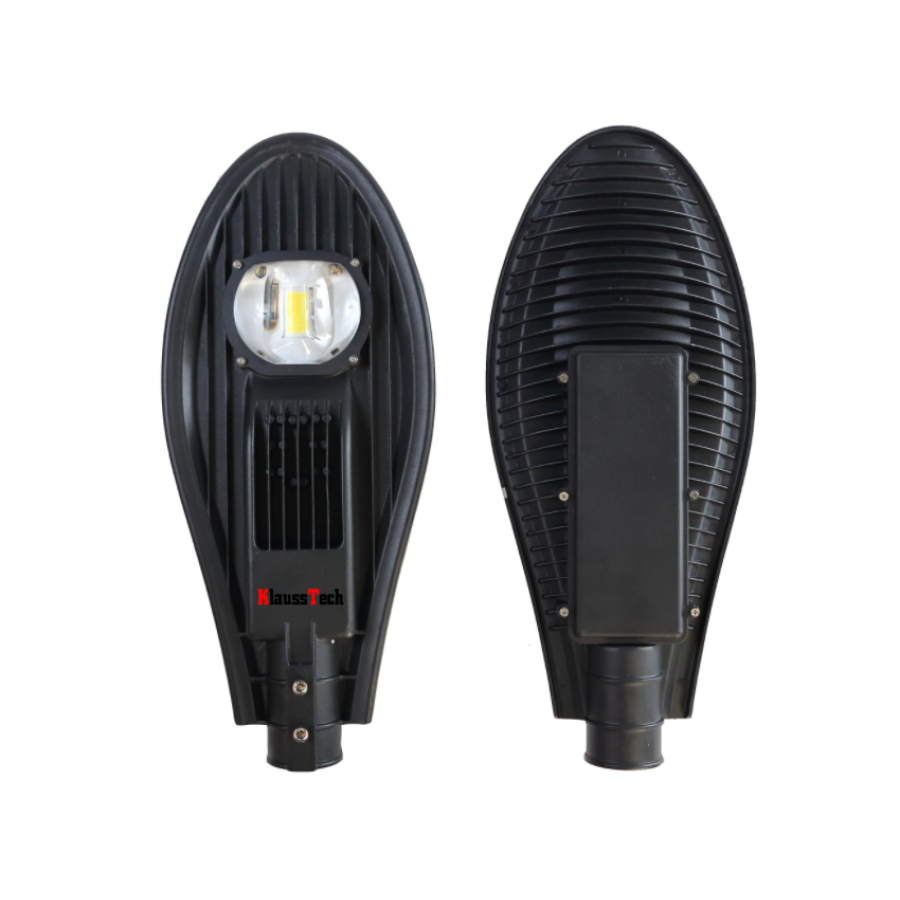 Lot De 20 Buc Lampi Led Iluminare Stradala Klausstech, Putere 50w, Flux Luminos 4270 Lumeni, Temperatura Culoare 6000k, Clasa De Protectie Ip66, Culoare Negru