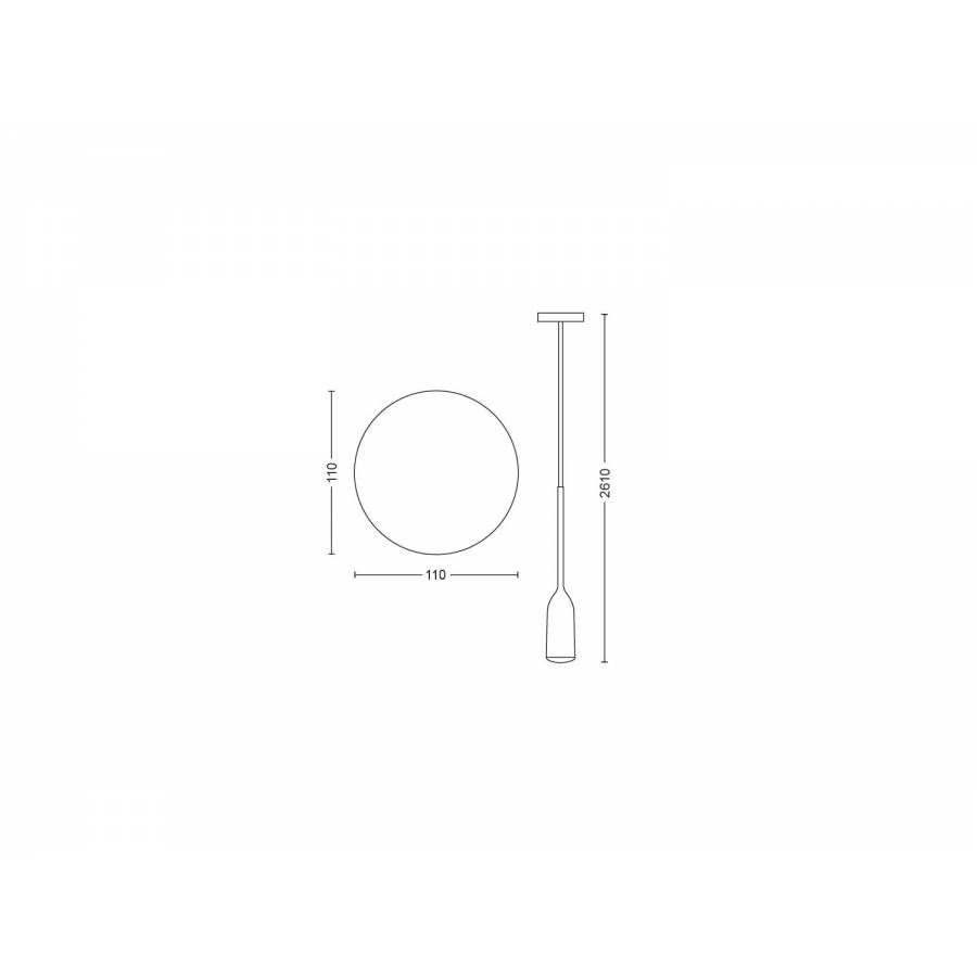 Lustra Philips Cu Led Soclu E27 Cu Ambianta Alba, Metal, Zigbee, 806 Lm, Alimentare 230 V, Autonomie 25000 Ore, 2200 - 6500 K, Alb