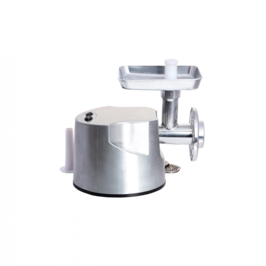 Masina De Tocat Carne, Putere 3200w, Cutit Inox, 3 Site Taiere, Functie Inversa, Zgomot 85 Db, 220 - 240 V, Carcasa Aluminiu, Argintiu