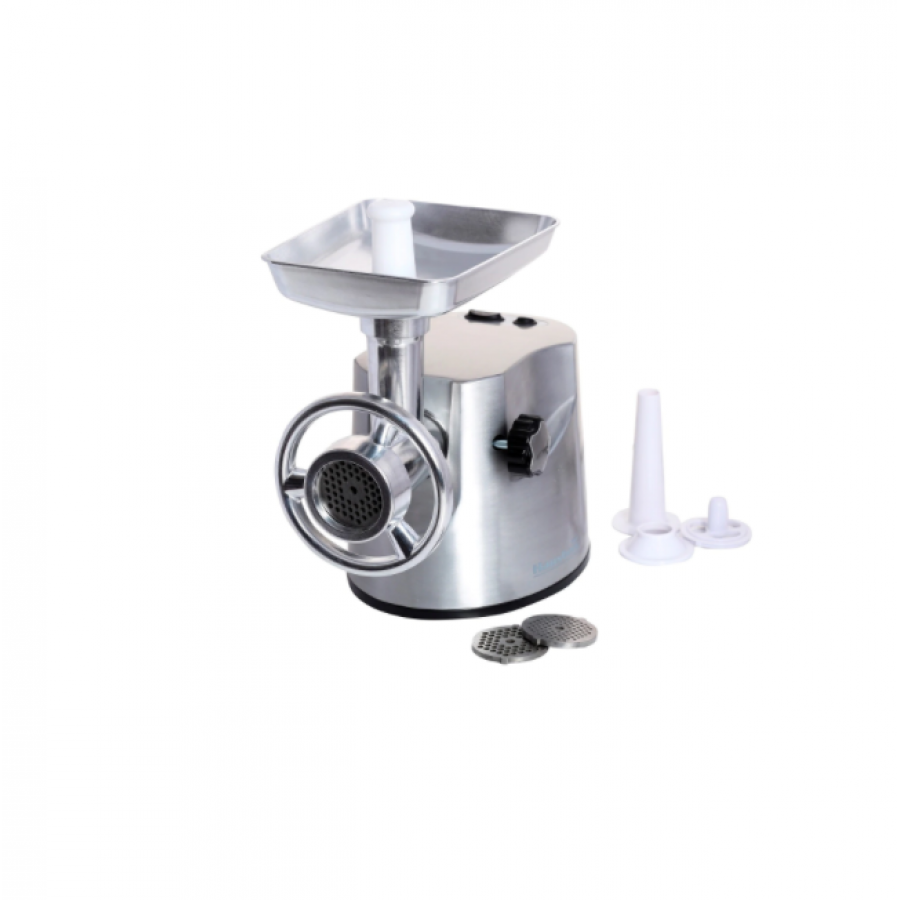 Masina De Tocat Carne, Putere 3200w, Cutit Inox, 3 Site Taiere, Functie Inversa, Zgomot 85 Db, 220 - 240 V, Carcasa Aluminiu, Argintiu