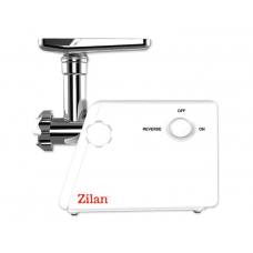 Masina De Tocat Electrica, Putere 800w, Capacitate 1.2kg/min,  Tava Din Inox, Accesoriu Pentru Umplut Carnati, Picioare Antiaderente, Functia Reverse, Alb