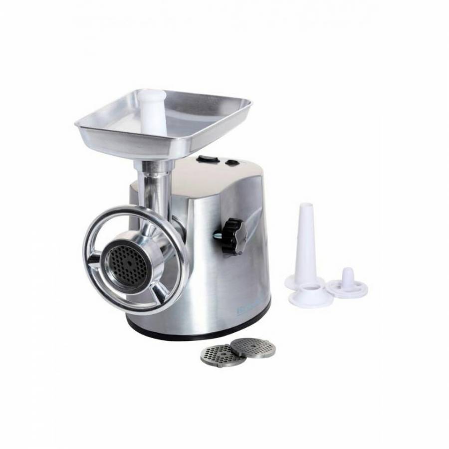 Masina De Tocat Hausberg, 3200 W, Lama Din Otel Inoxidabil, Zgomot Redus, Accesorii Incluse, Carcasa Din Aluminiu, Picioare Anti-alunecare, Design Ergonomic, Argintiu