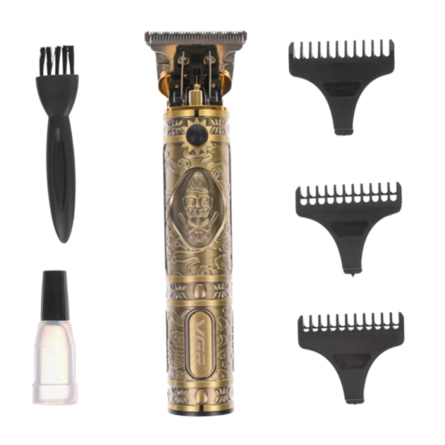 Masina De Tuns Profesionala, Indicator Led, Incarcare 2.5 H, Timp De Lucru 300 Min, Viteza Reglabila, Culoare Aurie