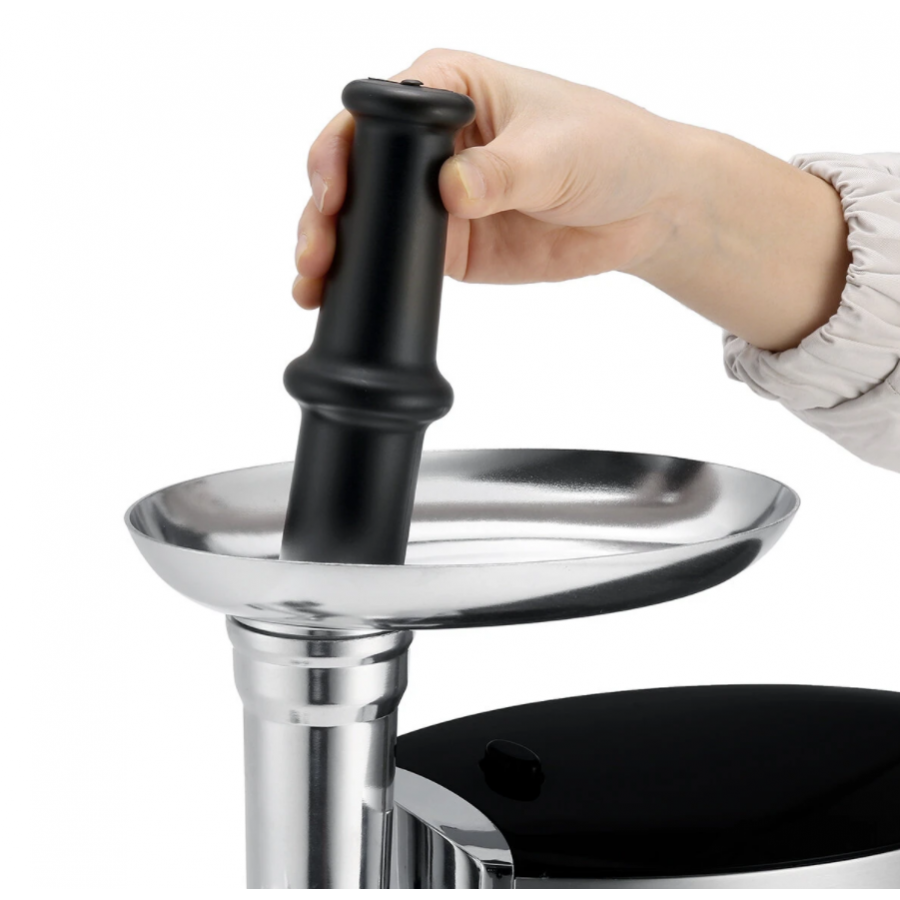 Masina Electrica De Tocat Cu Putere 2500w, Tensiune 220v, Otel Inoxidabil, Nivel De Zgomot Mic, Simplu De Folosit, Design Ergonomic Si Compacta,culoare Argintiu