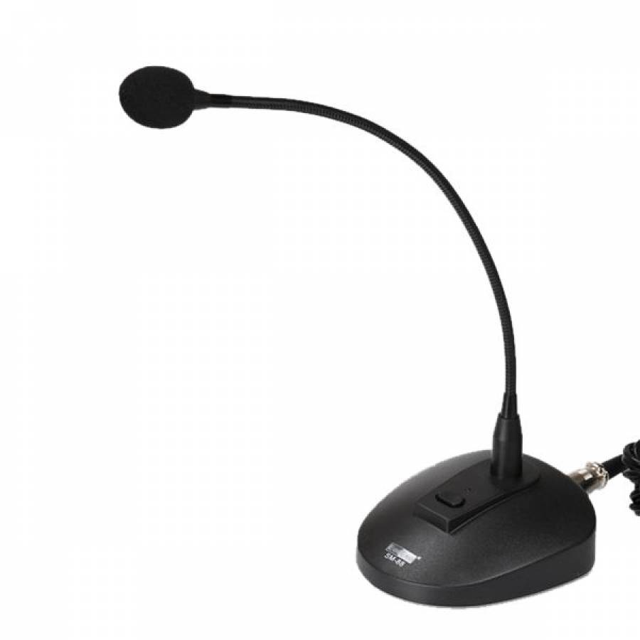 Microfon Klausstech Pentru Conferinte , Culoare Negru ,baza Stabila De Birou