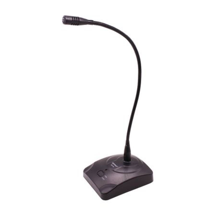 Microfon Profesional Pentru Conferinte  , Pozitie Ajustabila, Sensibilitate - 40 Db , Impedanta De Iesire Mica, Raspun In Frecventa 100 Hz 16000 Hz, Culoare Negru