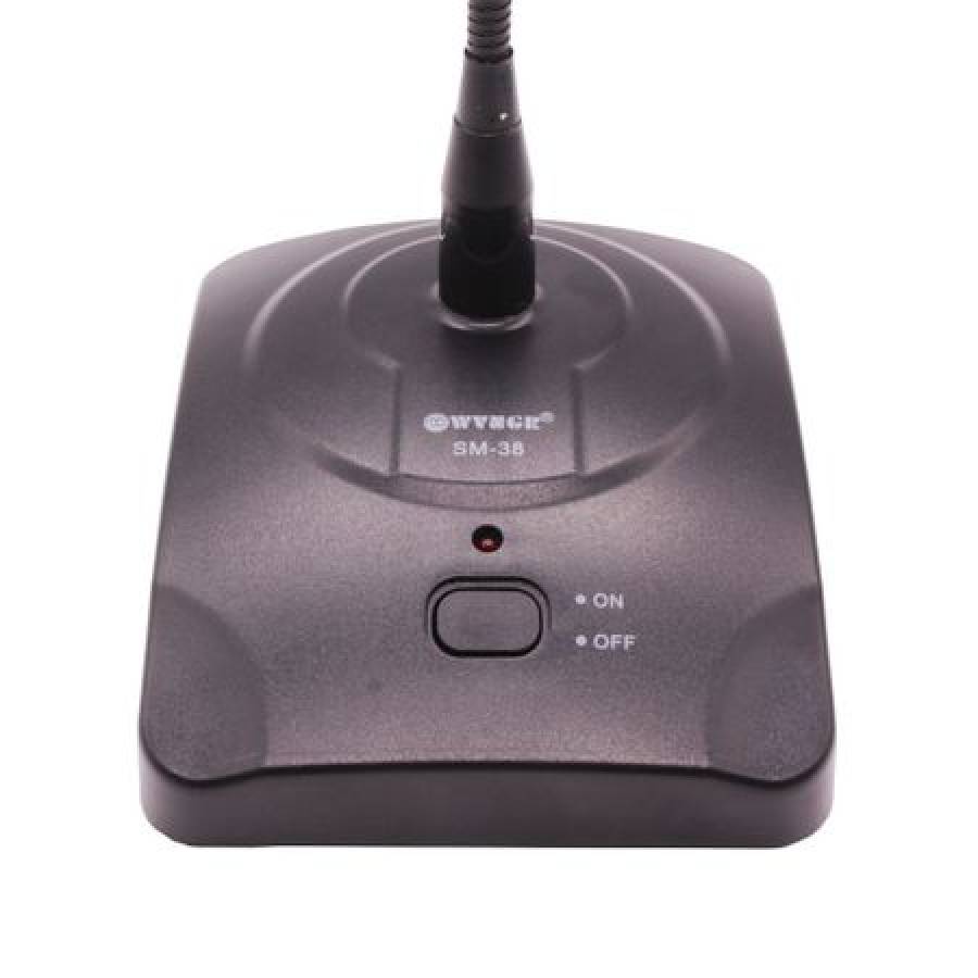 Microfon Profesional Pentru Conferinte  , Pozitie Ajustabila, Sensibilitate - 40 Db , Impedanta De Iesire Mica, Raspun In Frecventa 100 Hz 16000 Hz, Culoare Negru