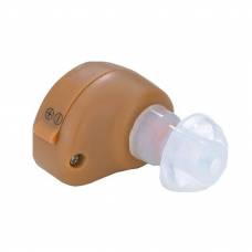 Mini Aparat Auditiv Cu 4 Dopuri Siliconice De Dimensiuni Diferite, Klausstech, 2 Baterii Incluse, Functie Control Al Volumului, Zgomot 40 Db, Frecventa 300 Hz~4000hz, Sunet >30 Db, Bej