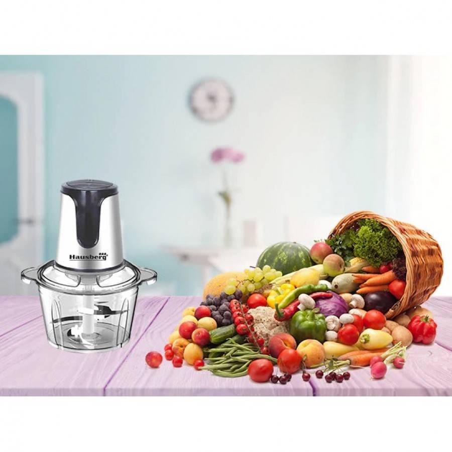 Mini Tocator Profesional Victronic, Putere De 350 W, Capacitate 1 L , O Treapta De Viteza, Vas De Sticla , Cutit Din Otel Inoxidabil , Alb