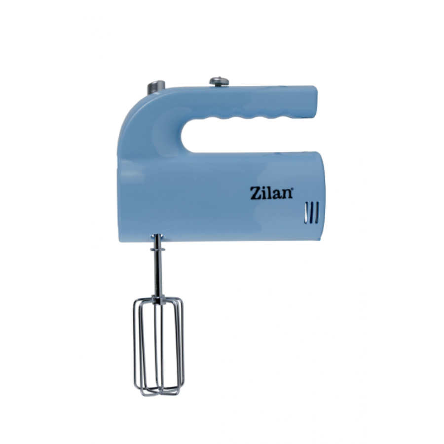 Mixer De Mana, 5 Trepte De Viteza, Putere 200w, Buton Pentru Eliberarea Paletelor, Ideal Pentru Amestecat, Usor De Curatat, Albastru