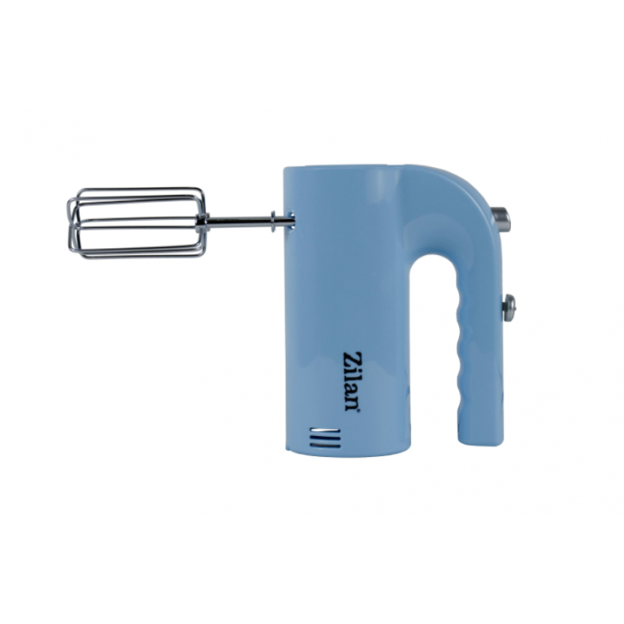 Mixer De Mana, 5 Trepte De Viteza, Putere 200w, Buton Pentru Eliberarea Paletelor, Ideal Pentru Amestecat, Usor De Curatat, Albastru