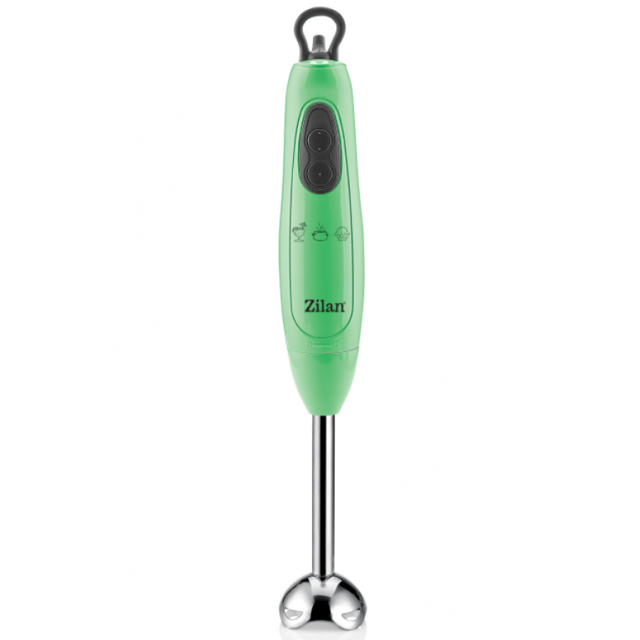 Mixer Vertical, 2 Trepte De Viteza, Putere 700w, Carcasa Din Inox, Cutite Din Otel Inoxidabil, Usor De Folosit Si Curatat, Design Ergonomic, Verde