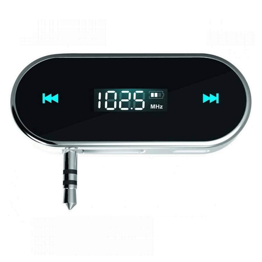 Modulator Fm Klausstech, Ecran Lcd, Hands-free, Acumulator Li-ion, Adaptor Bluetooth, Universal, Negru