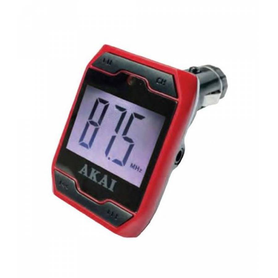 Modulator Fm Pentru Masina , Sloturi Usb Si Card Sd , Player Mp3 , Cablu Audio Inclus , Intrare Auxiliara 3.5 Mm , Frecventa 87.5 Mhz - 108.0 Mhz , Culoare Rosie