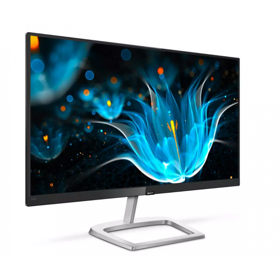 Monitor Lcd E Line Full Hd 1920 X 1080 La 75 Hz, Diagonala De 21,5”/54,6 Cm, Tehnologie Ips, Sistem W-led, Antireflex, Smartimage, Hdmi/vga, Negru