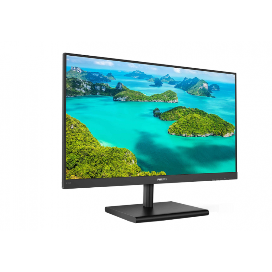 Monitor Lcd Ips Philips, Rezolutie 2560 X 1440 Qhd, Diagonala De 23,8” / 60,5 Cm, E Line, W-led, 75 Hz, Antireflex, Mega Infinity Dcr, Negru