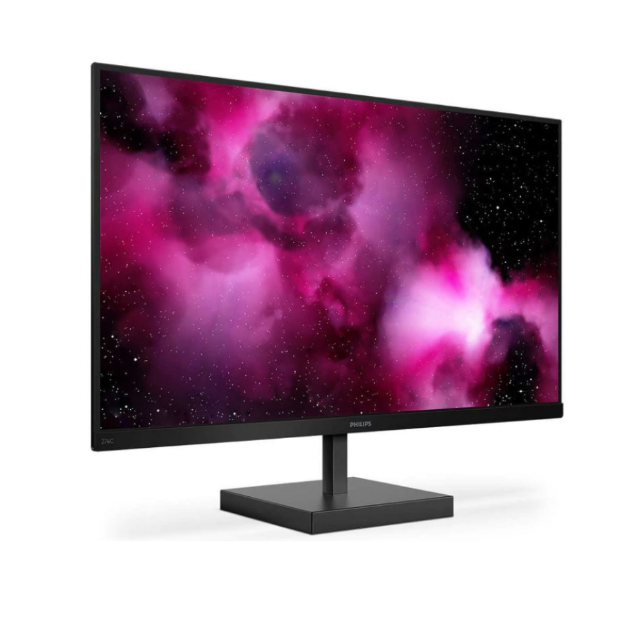 Monitor Philips C Line Lcd Cu Port Usb-c, Rezolutie 2560 X 1440 (qhd), 27 (68,47 Cm), Ips, W-led, Antireflex, 3h, Opacitate De 25 %, 16:9, Mega Infinity Dcr, Hdr 10, Smartcontrol, Negru