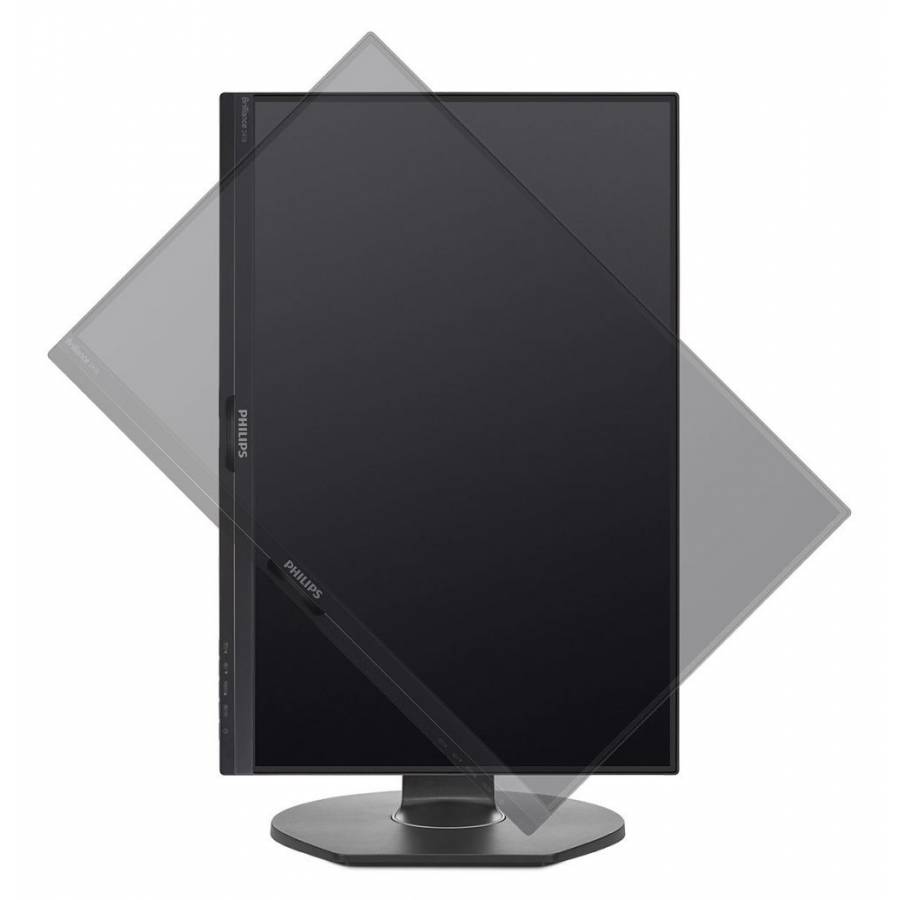 Monitor Philips Ips Lcd Cu Super-eficienta Energetica Full Hd, 1920 X 1080, Diagonala De 23.8 Inch / 60.5 Cm, Antireflex, 60 Hz, Easyread, Srgb, Control Smart, Vesa 100x100, Negru