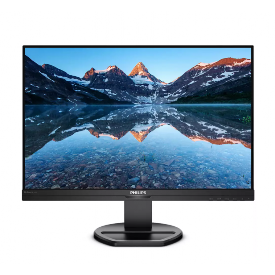 Monitor Philips Lcd Cu Powersensor 24.1 Inch / 61.1 Cm, 1920 X 1200 Wuxga, Tehnologie Ips Si Sistem W-led, Refresh 75 Hz, Stabilizator Imagine, Smartcontrol, Negru