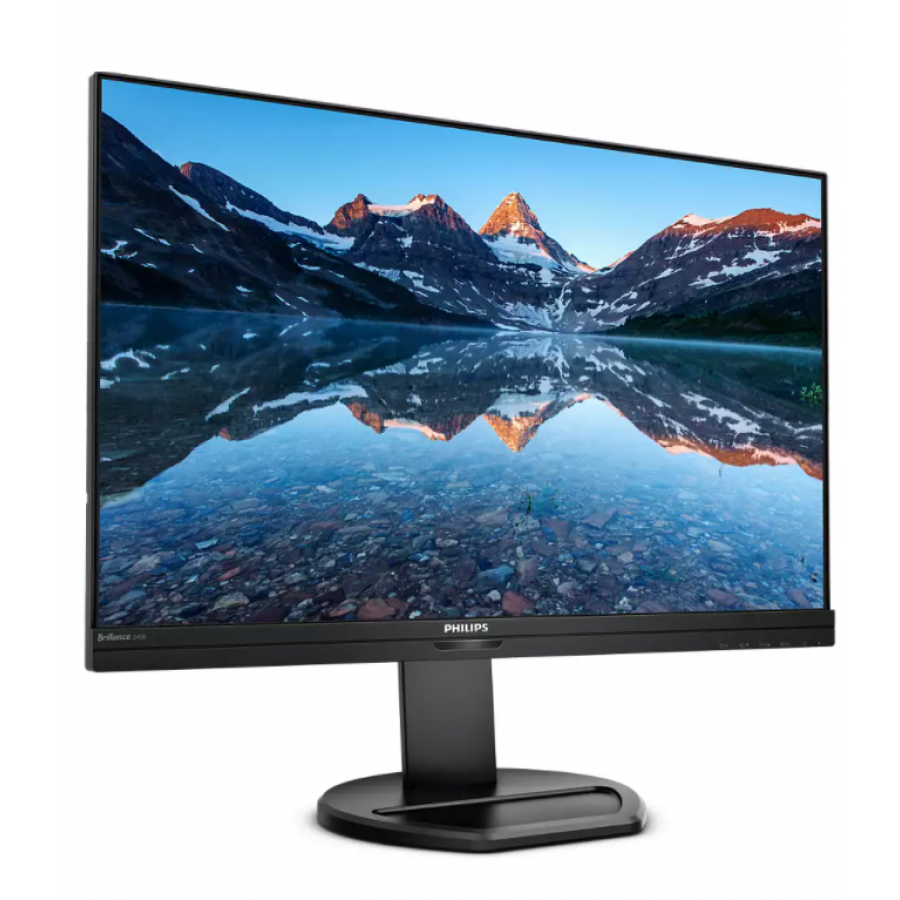 Monitor Philips Lcd Cu Powersensor 24.1 Inch / 61.1 Cm, 1920 X 1200 Wuxga, Tehnologie Ips Si Sistem W-led, Refresh 75 Hz, Stabilizator Imagine, Smartcontrol, Negru