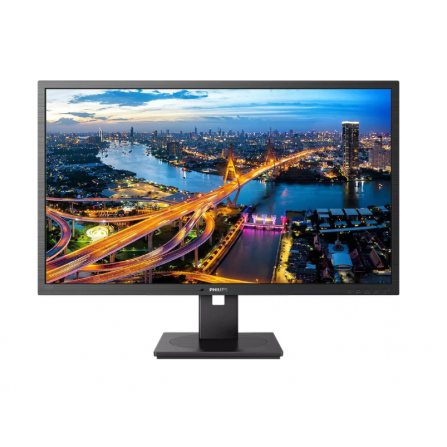 Monitor Philips Lcd Cu Powersensor Cu Tehnologie B Line, 2560 X 1440 Qhd, Diagonala De 31,5”/80 Cm, Tehnologie Ips, W-led, 2 X Hdmi, 1 X Display Port, Smartimage, Smartcontrol, Negru