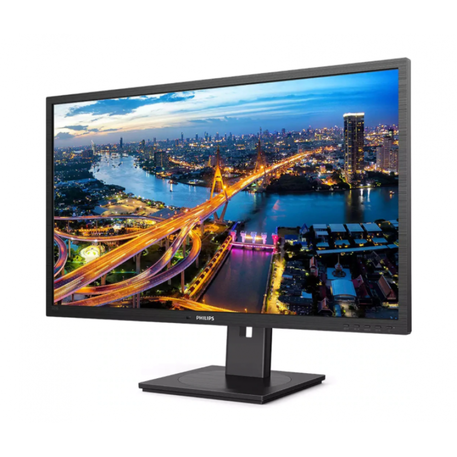 Monitor Philips Lcd Cu Powersensor Cu Tehnologie B Line, 2560 X 1440 Qhd, Diagonala De 31,5”/80 Cm, Tehnologie Ips, W-led, 2 X Hdmi, 1 X Display Port, Smartimage, Smartcontrol, Negru