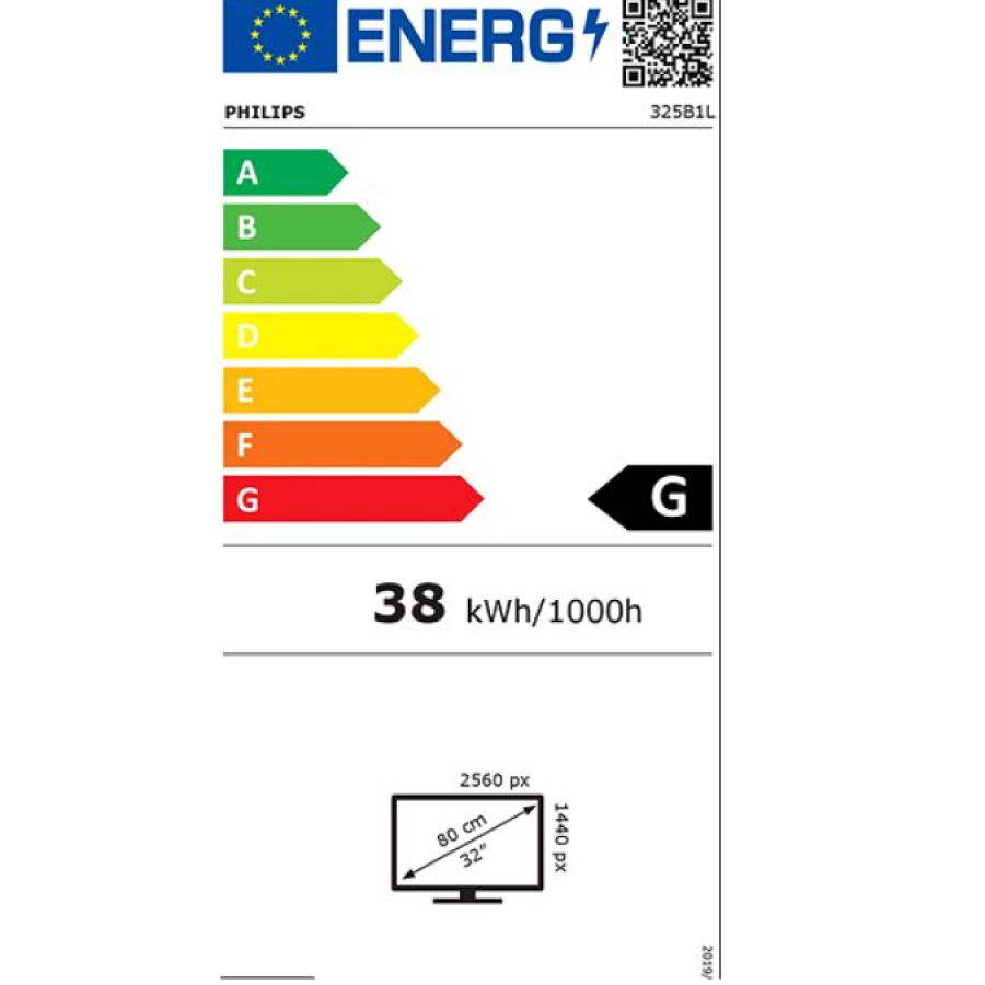 Monitor Philips Lcd Cu Powersensor Cu Tehnologie B Line, 2560 X 1440 Qhd, Diagonala De 31,5”/80 Cm, Tehnologie Ips, W-led, 2 X Hdmi, 1 X Display Port, Smartimage, Smartcontrol, Negru