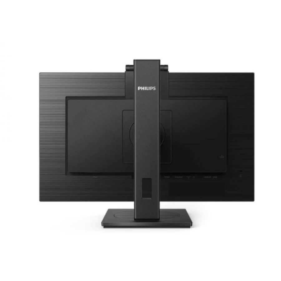 Monitor Philips Lcd Ips Cu Camera Web Windows Hello Full Hd 1920 X 1080, B Line, Diagonala De 23,8” / 60,5 Cm, Antireflex, Rata Refresh 75 Hz, Lowblue, Negru