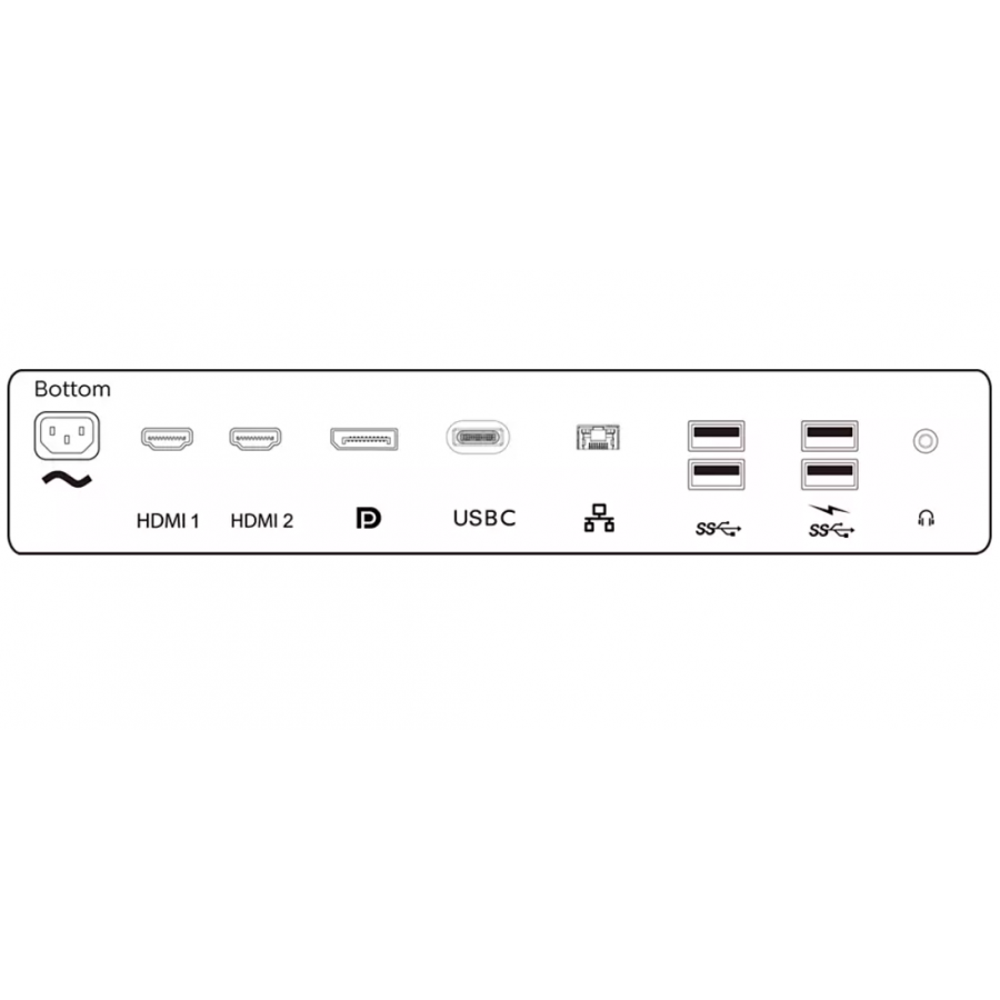 Monitor Plat Philips Lcd Cu Statie De Andocare Usb-c, P Line, 3840 X 2160 4k Hd, Diagonala De 31,5”/80 Cm, Sistem Wled, Lcd Va, Antireflex, Mod Lowblue, Srgb, Negru/argintiu