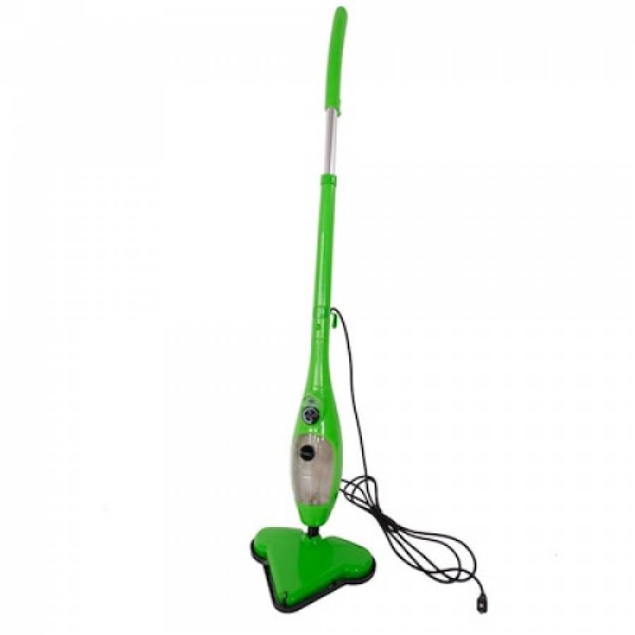 Mop 5 In 1 Cu Abur KlaussTech, Pernita, Duza, Furtun De Prelungire, Curata Si Dezinfecteaza Toate Pardoselile Si Covoarele,1300 W, Rezervor 400 Ml