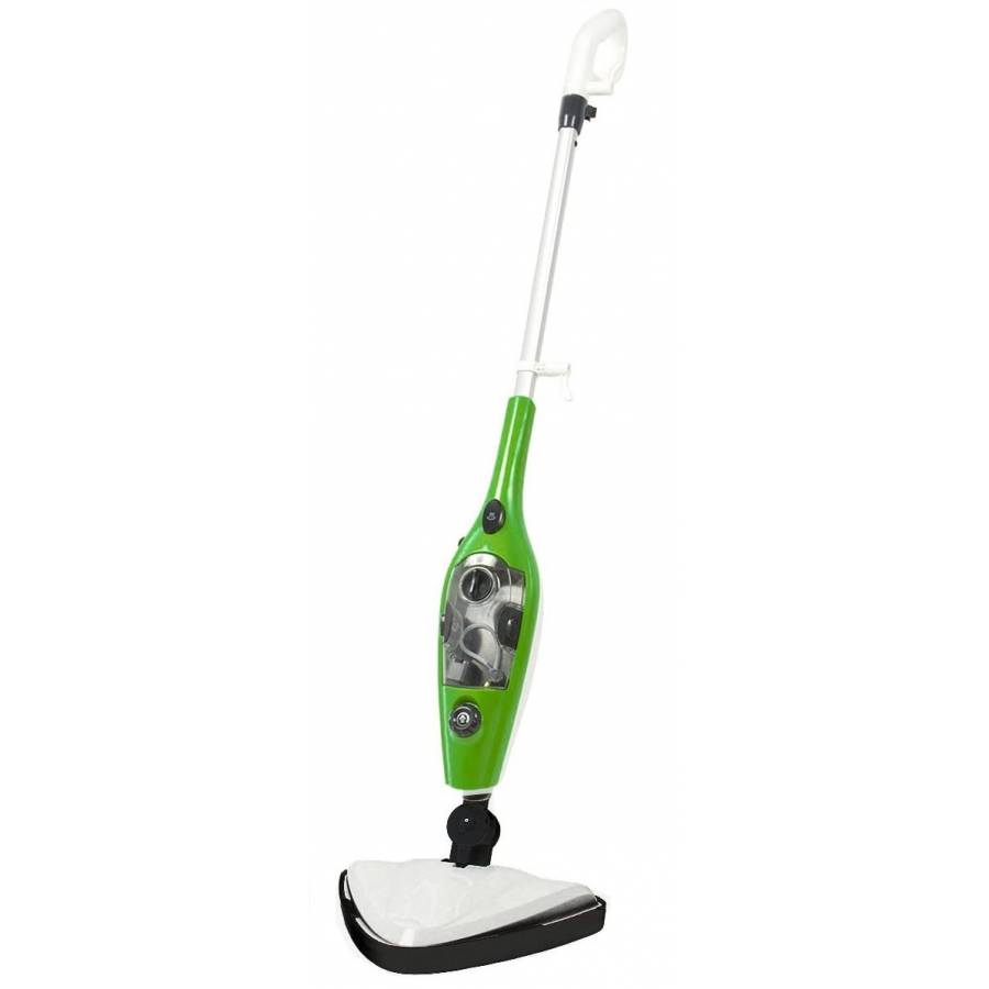 Mop Electric Cu Aburi Multifunctional Klausstech, 1300 W, Maner Reglabil, Presiune Abur 1,9 Bar, Caapcitate Rezervor 360 Ml, Accesorii Incluse, Ideal Pentru Curatat Si Dezinfectat, Design Modern