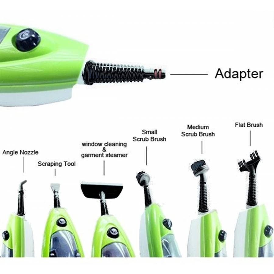 Mop Electric Cu Aburi Multifunctional Klausstech, 1300 W, Maner Reglabil, Presiune Abur 1,9 Bar, Caapcitate Rezervor 360 Ml, Accesorii Incluse, Ideal Pentru Curatat Si Dezinfectat, Design Modern