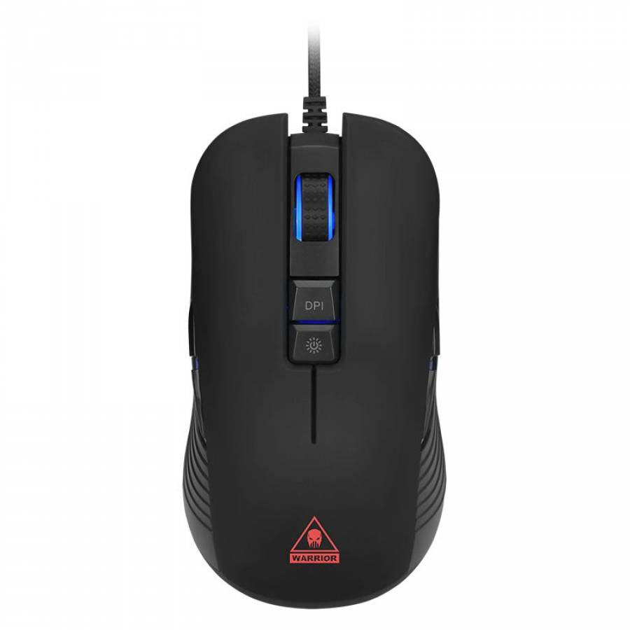 Mouse De Gaming Cu Rezolutie 800/1600/2400/3600/5000 Dpi ,lumini Rgb, Tip Senzor Optic, Accelerare 50g, 10 Butoane, Cauciuc Abs, 5 Moduri Dpi , Negru