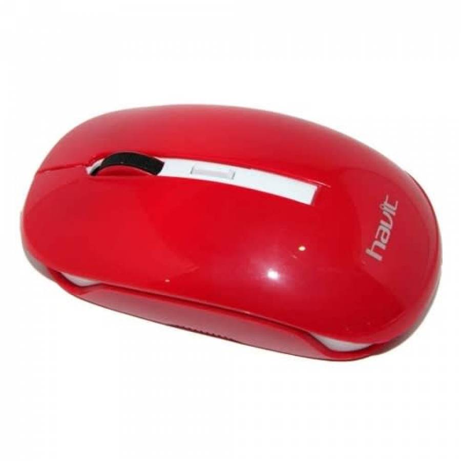 Mouse, Wireless, 2 Trepte Dpi 1000/1600, 2.4 Ghz, Distanta De Lucru 8m, Alimentare Cu Baterii, Design Ergonomic, Auto Sleep, Plug&play, Rosu