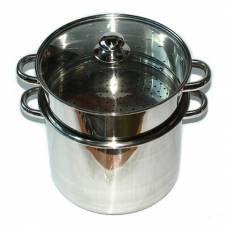 Oala De Cuscus, Capacitate 8l, Otel Inoxidabil, Manere Reci, Usor De Folosit, Ergonomica, Moderna, Argintiu Oala De Cuscus, Capacitate 8l, Otel Inoxidabil, Manere Reci, Usor De Folosit, Ergonomica, Moderna, Argintiu