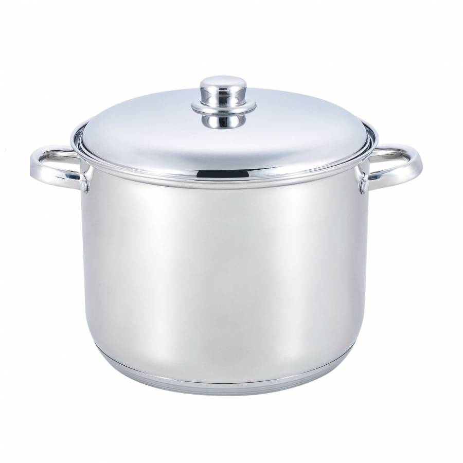 Oala Inox Cu Capac Inox, 24 Cm - 7.8 Litri