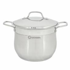 Oala Profesionala Din Inox Cu Capac, 16l, Grunberg  , Alba Oala Profesionala Din Inox Cu Capac, 16l, Grunberg  , Alba