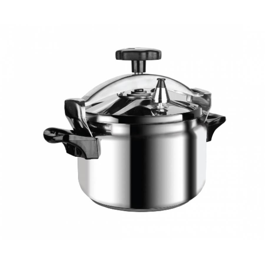 Oala Sub Presiune Capacitate 10 L, Fund Triplustratificat, Argintiu