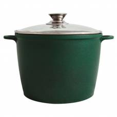 Oala Tuci Cu Capac De Sticla 24 Cm Grunberg , Verde Oala Tuci Cu Capac De Sticla 24 Cm Grunberg , Verde