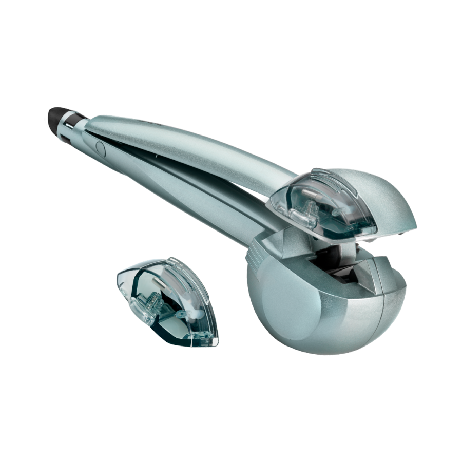 Ondulator Automat Curl Secret Steam,  Temperatura Maxima De 230 °c, Sistem Hitrotermic Cu Abur,indicator Led,lungime Cablu 2.7 M, Invelis Ceramic,3 Trepte De Temperatura,argintiu