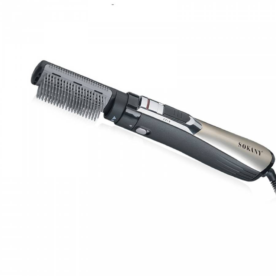 Ondulator  Profesional 1000w, 3 Setari De Viteza, Rotire 360, Alimentare 220-240v 50/60hz, 4 Accesorii Incluse, Design Modern, Negru