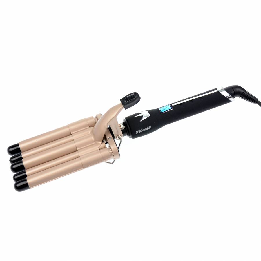 Ondulator Profesional Cu Tehnologie Ionica, 5 Elementi, Temperatura Reglabila, 210 Grade, Promozer