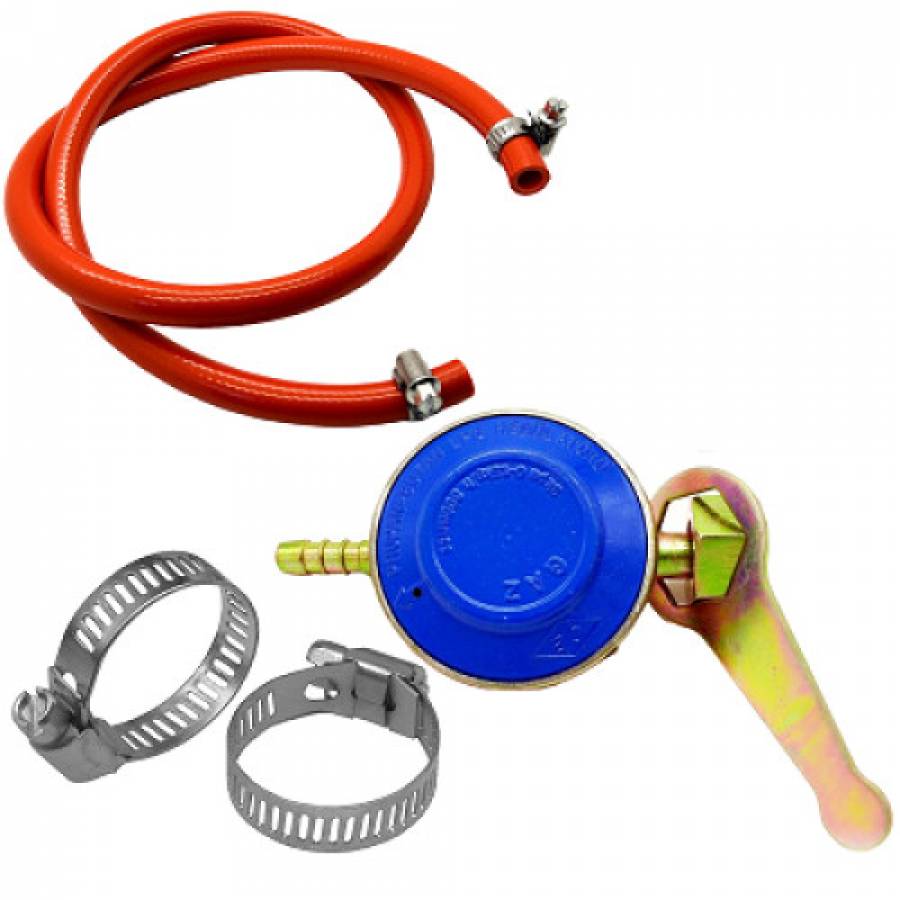Pachet - 2 Metri Furtun Butelie, Ceas Pentru Butelie Si 2 Coliere Prindere