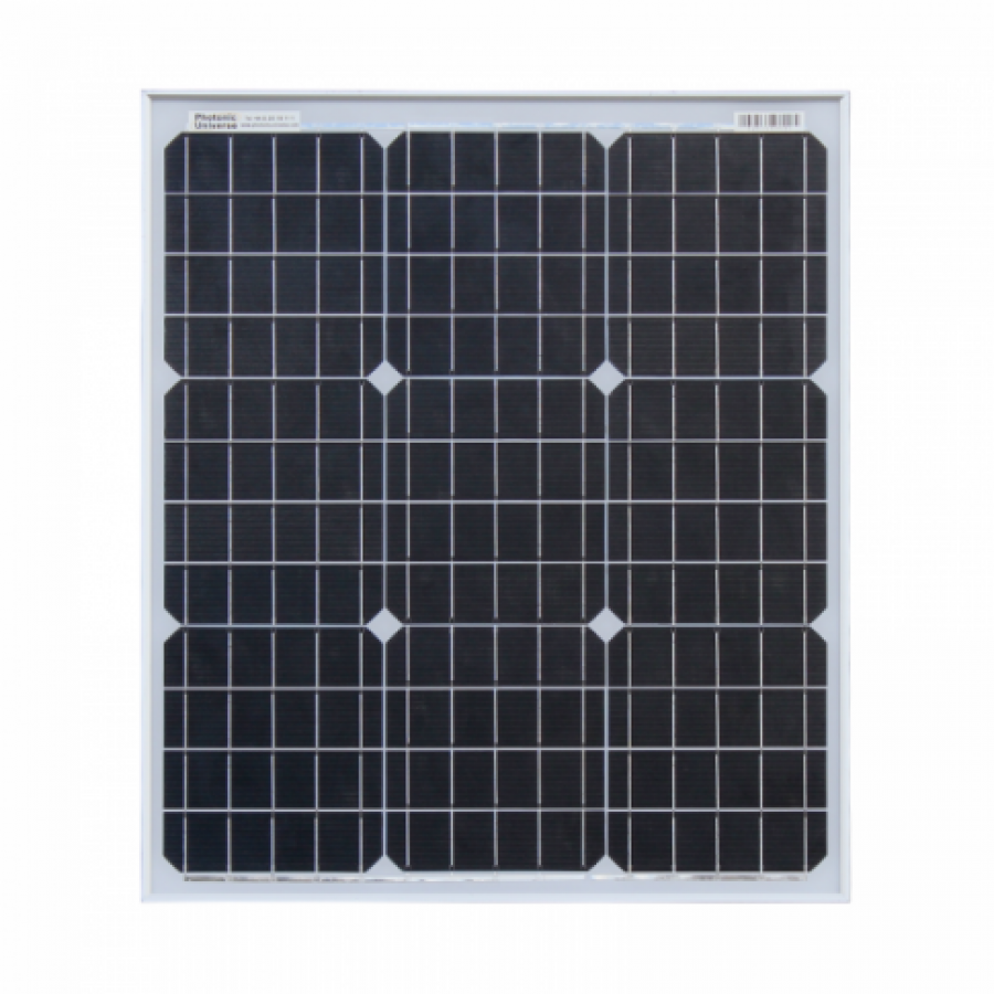 Panou Solar Klausstech, Putere 50w, Voltaj Maxim 18v, Curent Maxim 2.77a, Usor De Folosit, Destinat Zonelor Fara Curent, Negru