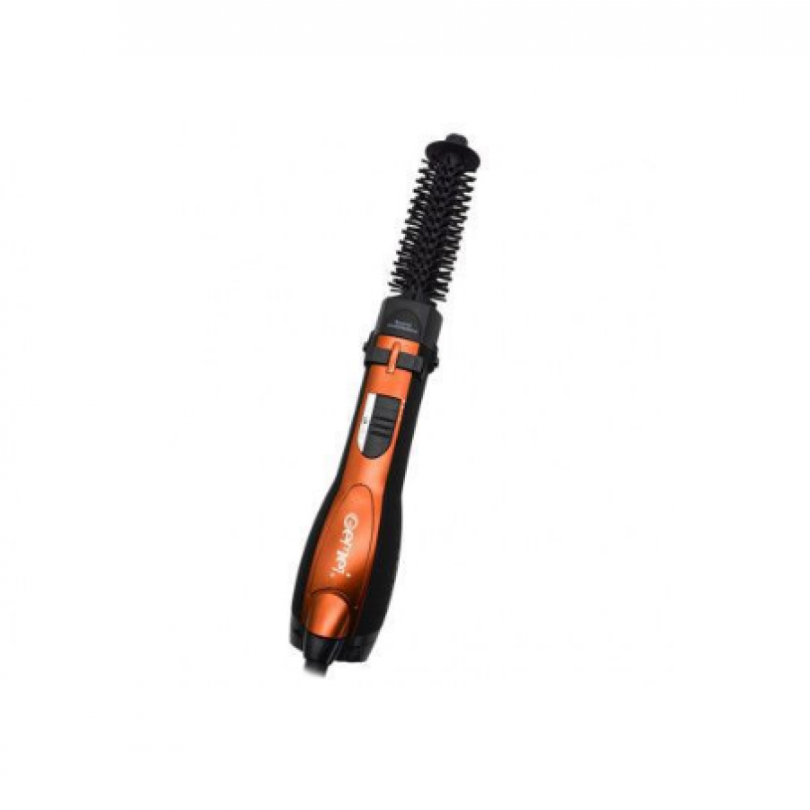 Perie De Par Electrica Gemei, 1000 W, Rotatie 360 °, 3 Accesorii Incluse, 4 Trepte De Viteza, Cablu Rotativ, Ideala Pentru Ondularea Parului, Design Ergonomic, Negru