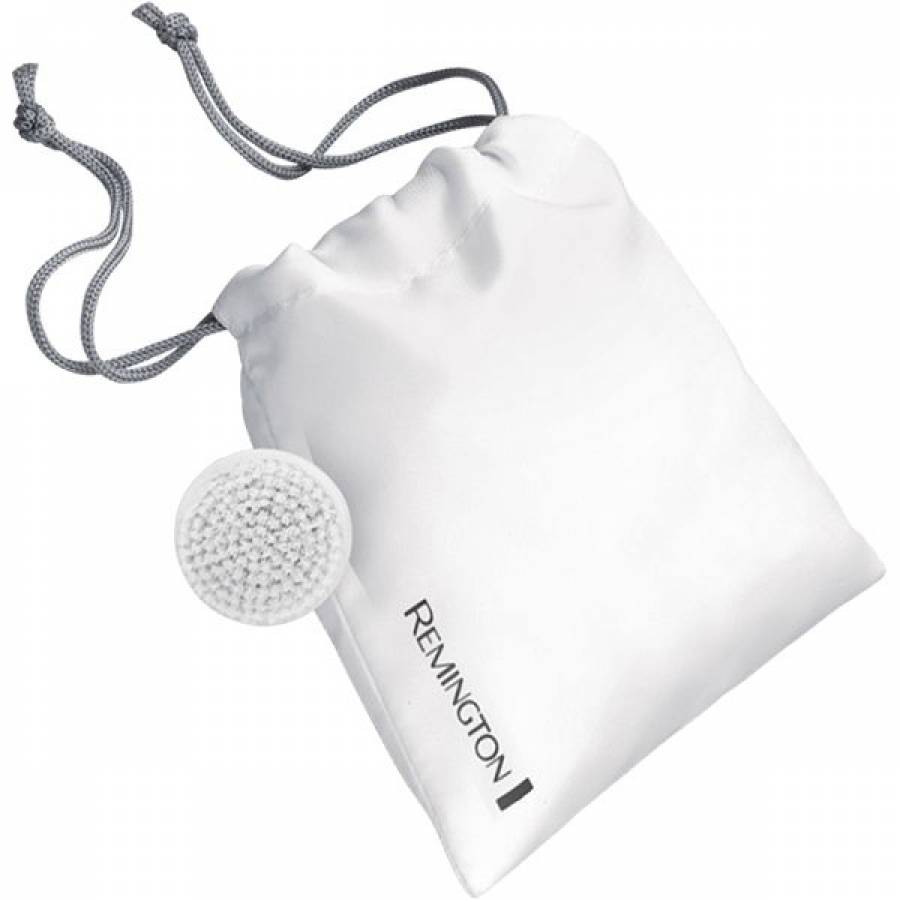 Perie Electrica De Curatare Faciala Remington  , Doua Capete De Perii De Curatare Normala/sensibila , Doua Trepte De Viteza , Husa Pentru Depozitare , Cap Cu Perie Rotativa , Alb/verde