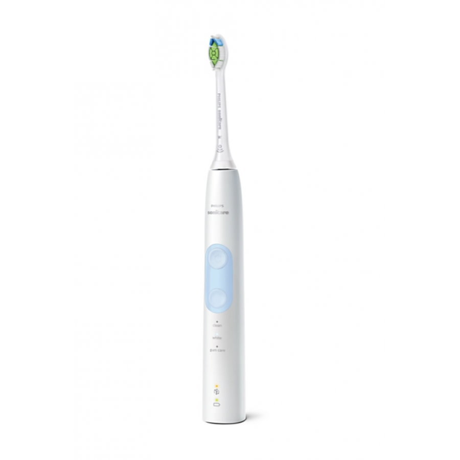 Periuta De Dinti Sonica Tehnologie Protectiveclean Philips, 3 Moduri Utilizare, Toc Transport, Brushsync, Tehnologie Gum Care, Vibrare Maner, Tensiune 110 - 240 V, Alb