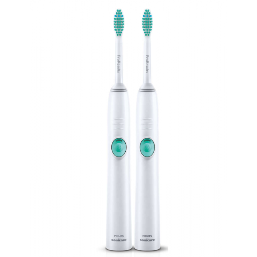 Periuta Profesionala Philips Easycleans, Acumulator Litiu-ion, Indicator Luminos Baterie, Functie Smarttimer Si Quadpacer, 2 Capete Proresults Standard, Culoare Alb