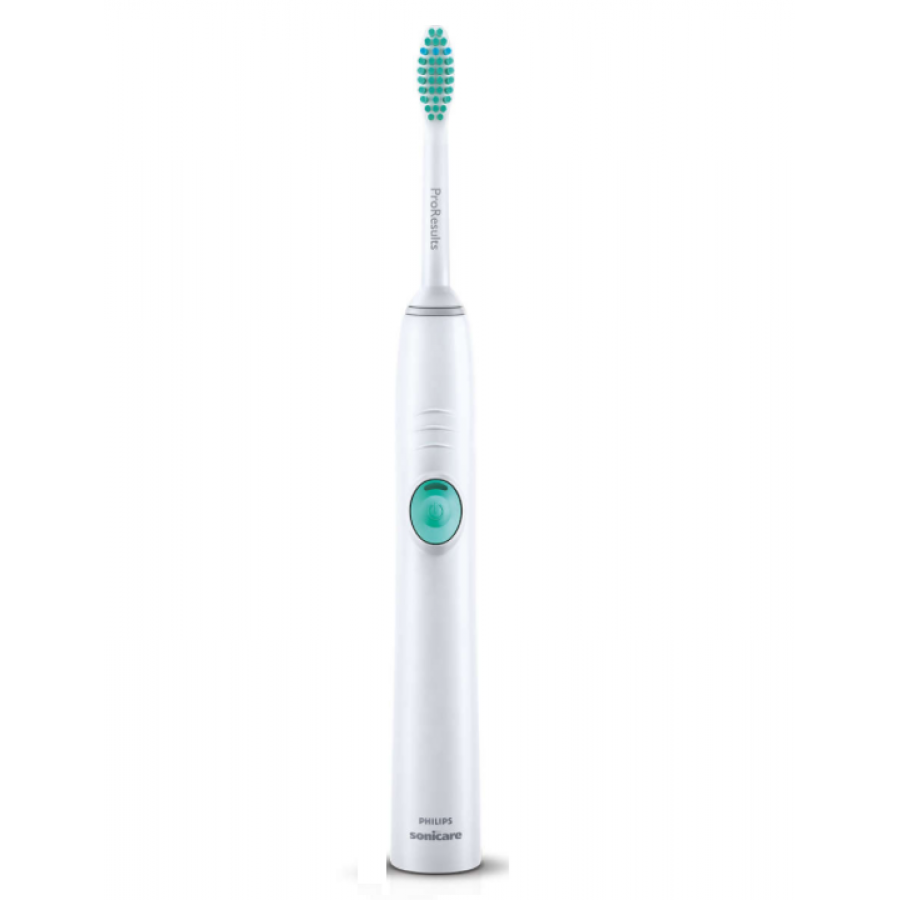 Periuta Profesionala Philips Easycleans, Acumulator Litiu-ion, Indicator Luminos Baterie, Functie Smarttimer Si Quadpacer, 2 Capete Proresults Standard, Culoare Alb