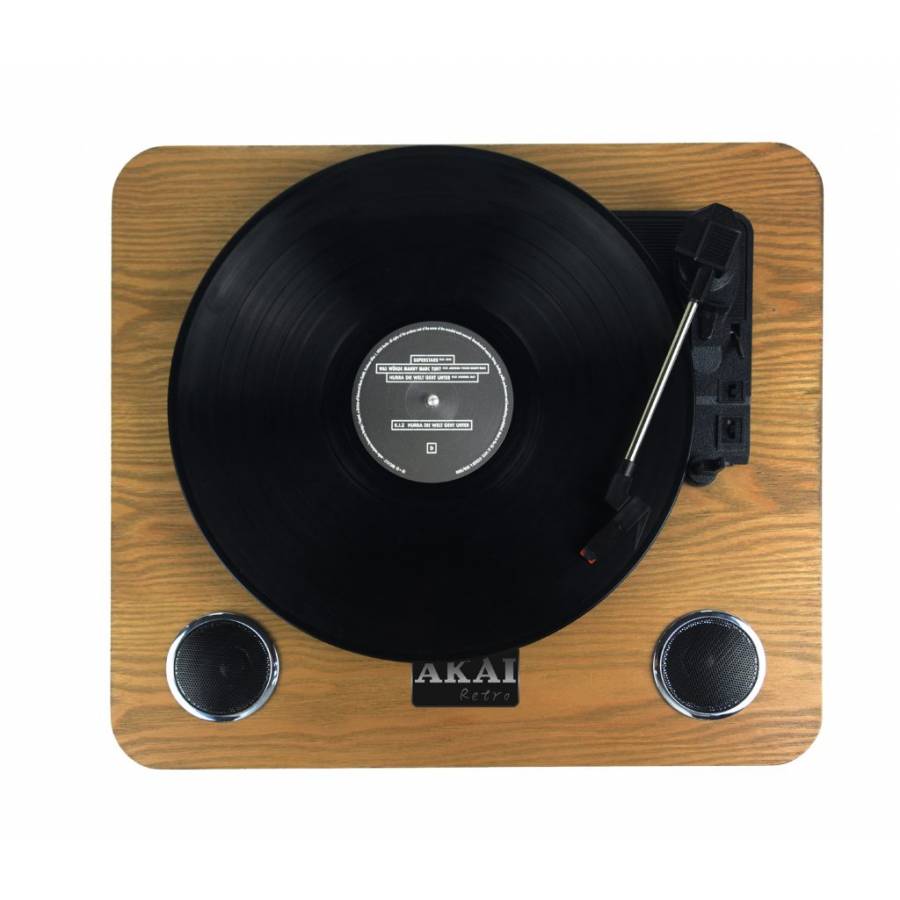 Pick-up, Difuzoare De 2.4w, Platan Rotativ, Speaker Stereo, Iesire Audio Rca, Adaptor Dc Inclus, >50 Db, Retro